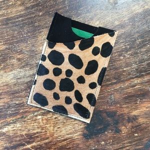 SOLD Handmade 100% Upcycled Leather Slim Wallet